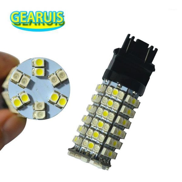 

emergency lights 10pcs super bright t25 3157 switchback led dual color 3057 3457 white amber yellow 120 smd 1210 3528 turn signal drl 12v1