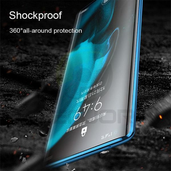 

magnetic case for huawei p40 pro case luxury double side glass cover 360 full protective case for huawei p 40 p40 h jlliwj