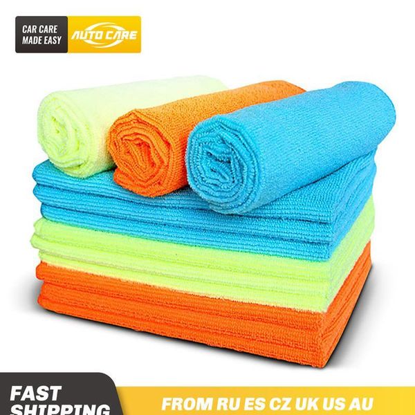 

12pcs microfiber car cleaning cloth multi purpose towel for wash wax polishing drying detailing dust kitchen h jllgpc