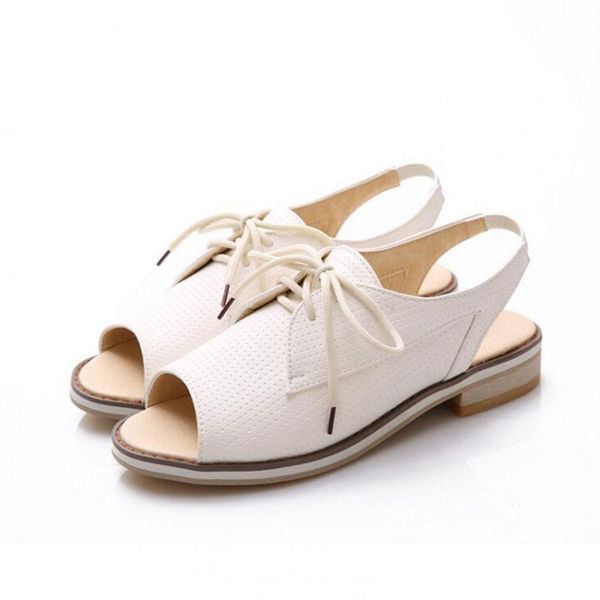 

sandals flat heel women sandals, fish head hollow straps korean girl fashion shoes chaussure femme sandalias mujer z1, Black