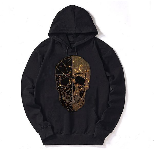 

2021 new fashion hoodie sweatshirt hip hop hoodies diamonds design me68, Black