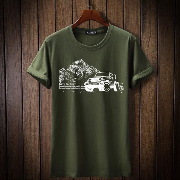 

2020 spring leisure new wear geometric pattern pullover short sleeve fashion men's t-shirt, White;black