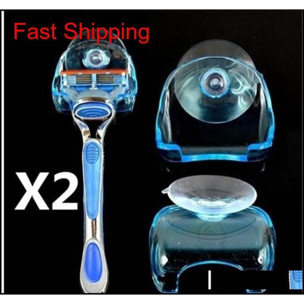 

wholesales 2pcs shaver toothbrush holder washroom high power suction cup hook razor qylgja dh_seller2010