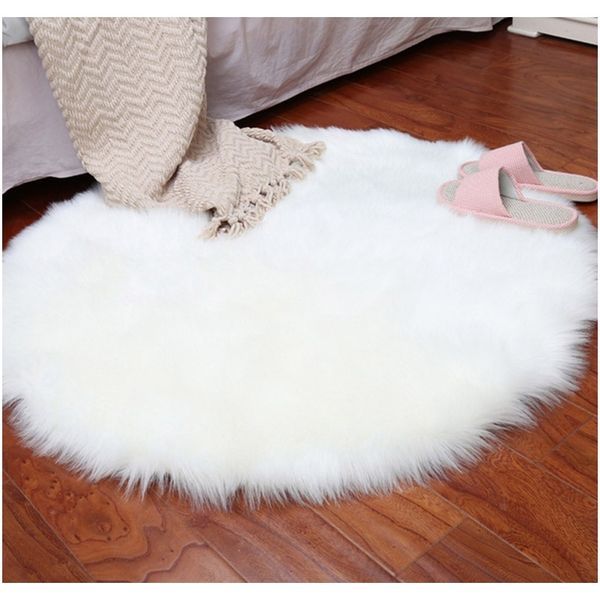 

30 30cm winter soft artificial sheepskin carpet cushion cover bedroom artificial blanket warm carpet seat fur floor mat f wmtmfn