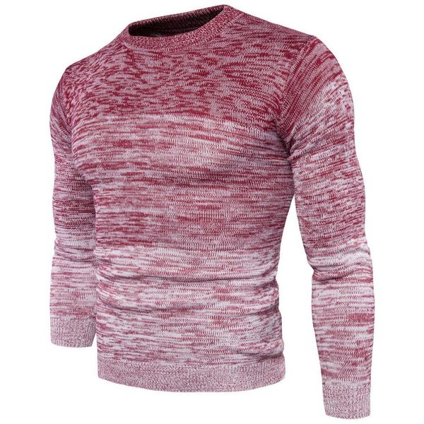

2021 new autumn winter men's turtleneck solid color casual sweater 1uws, White;black