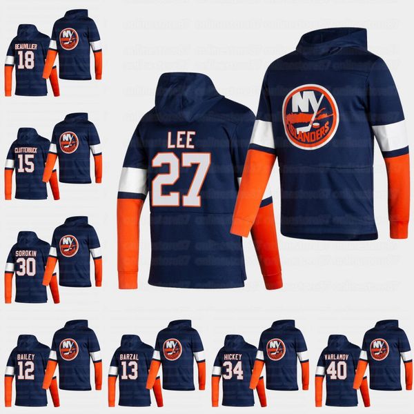 

44 jean gabriel pageau new york islanders 2021 reverse retro hoodie cal clutterbuck anders lee matthew balzal kathy chizkas thomas hickey, Black