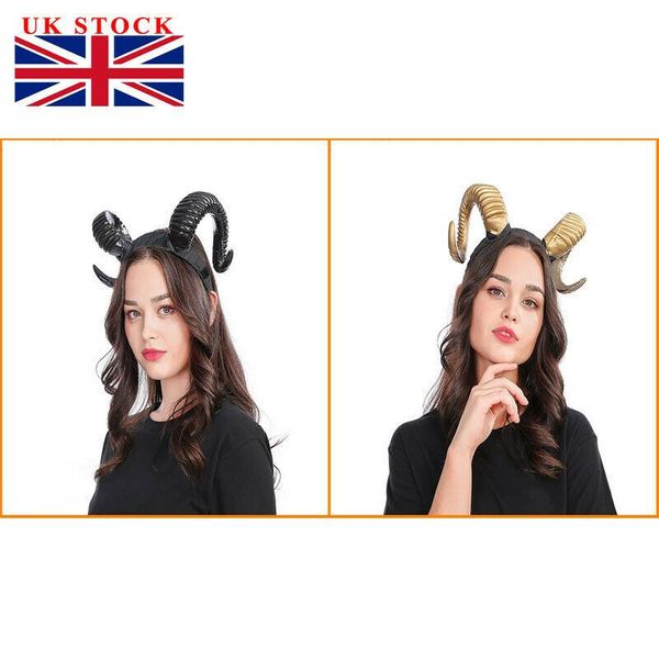 

girls' simulated sheep horn antelope horn performing headband cosplay headwear