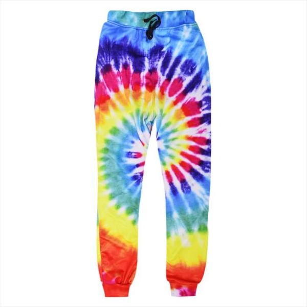 

2020 новые модные спортивные штаны joggers 3d rainbow circle полная печатная штаны мужчины женщины harajuku брюки drop доставка, Black;white