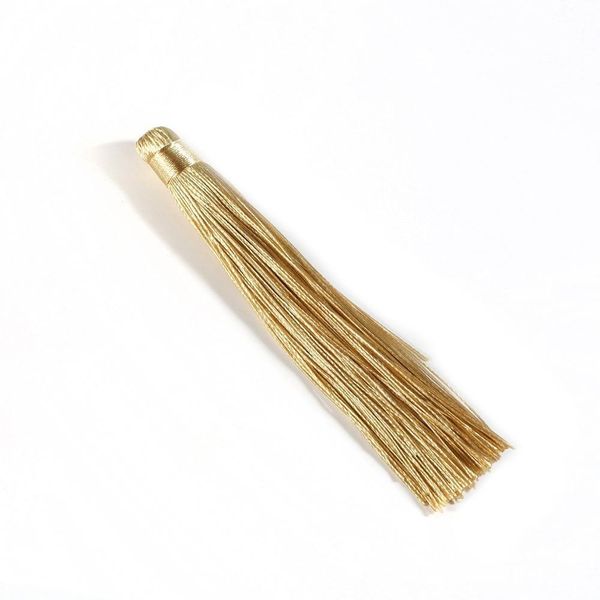 

2 шт. полиэстер silk tassel trame trim 12 см длинные хлопчатобумажные кисточки для дома свадебные украшения diy шветы шторы h jllczt