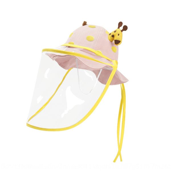 

iulat children's baby spring protective autumn anti-flying foam protective and fisherman bucket bucket hat fisherma mask removable isol