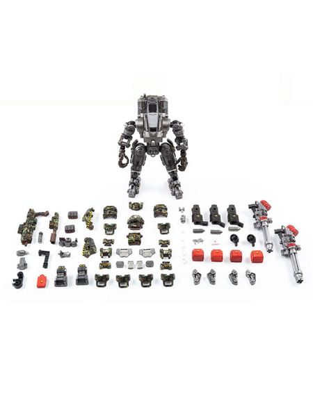 

gladiator 1:25 movable mecha toy steel h07 fire mecha camouflage edition mecha + characters plastic material