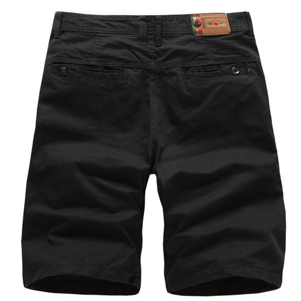 

2020 will see casual shorts cotton men knee-high military shorts, men's shorts. 19xc, White;black