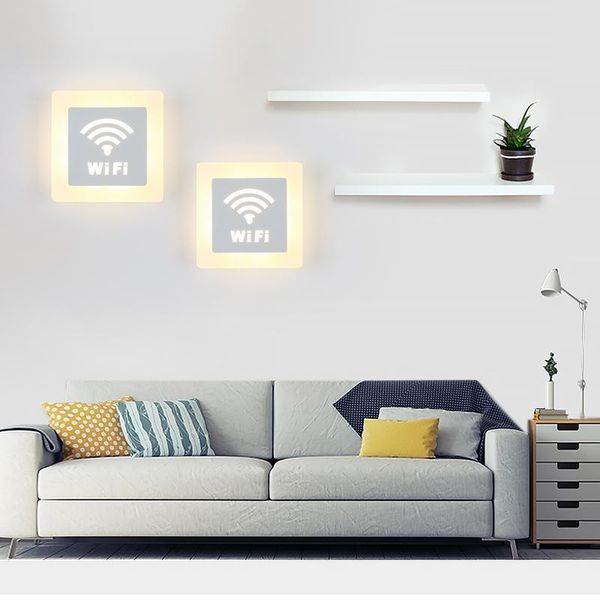 

wall lamp modern led for bathroom bedroom 6w sconce white indoor lighting ac85-265v light