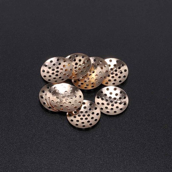 

50pcs/lot 14-25mm brooch base brooches bouquet beading back holes pad cabochon base tray setting for diy jewelry making supplies wmtwij