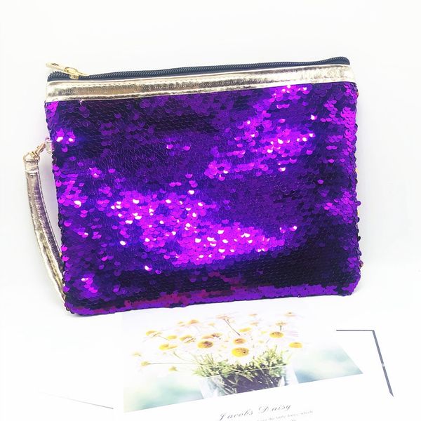 

fashion toiletries travel case bag sequined female designer handbags purses portable sequined woman handbag cosmetic bag vtky2191