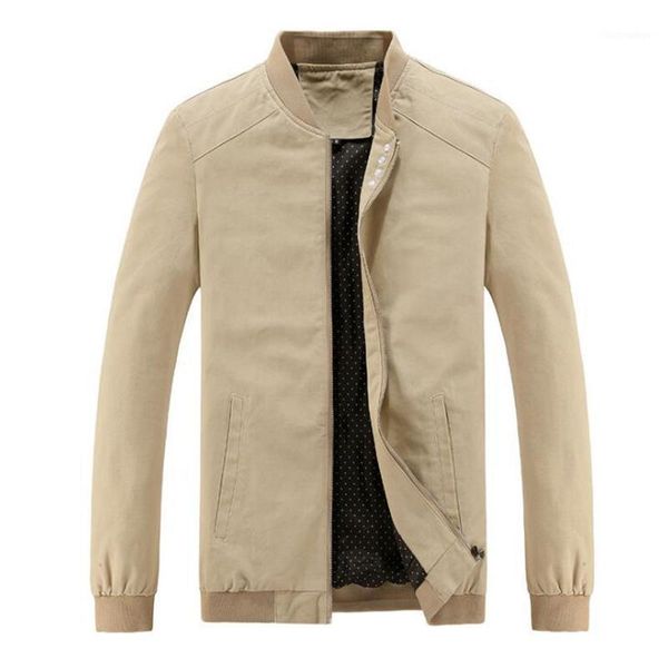 

stand collar casual jackets for men fashion autumn winter rib sleeve men jackets new thin slim plus size coats1, Black;brown