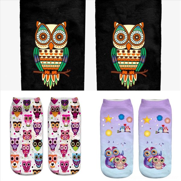 

hr4ok professional socks sports outdoor fitness running socks breathable sock for baby animal print quick-drying boat owl men's, Black