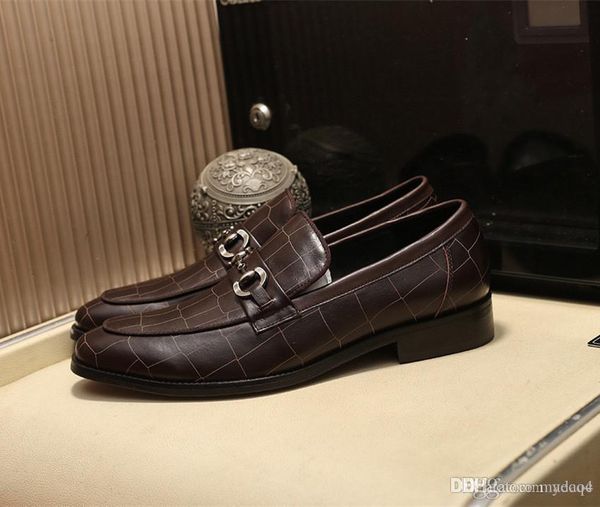 

g1 2020 new soft men's genuine leather shoes casual business size 38-44 black slip-on luxury man genuine leather dress shoes 33