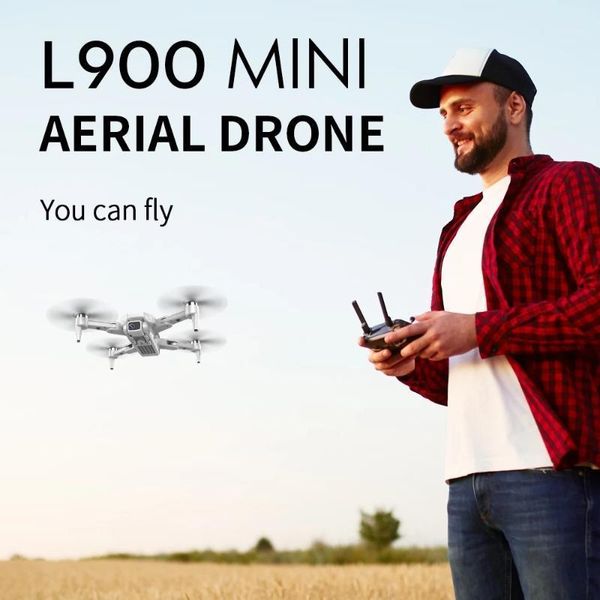 

new l900 pro 4k hd dual camera with gps 5g wifi fpv real-time transmission brushless motor rc distance 1.2km professional drone1