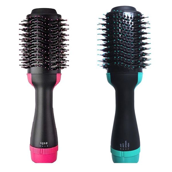 

electric hair dryer blow dryer hair curling iron rotating brush hairdryer hairstyling tools professional 2 in 1 a wmtfsu