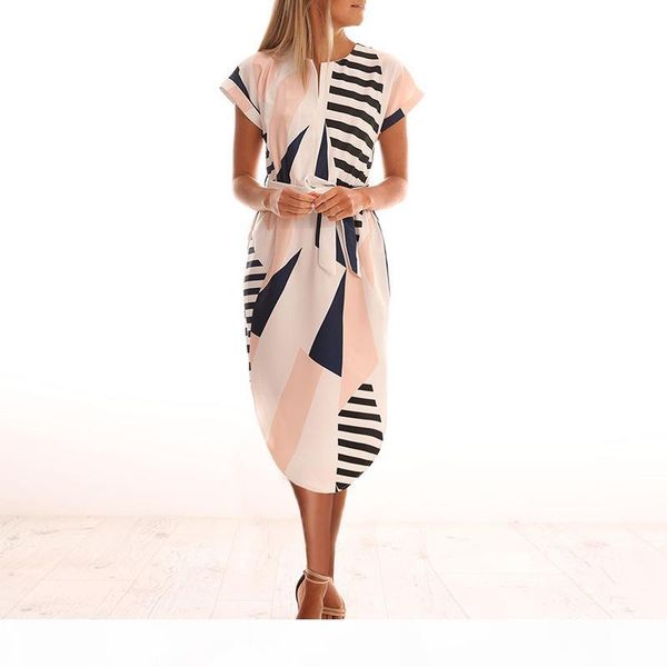 

короткие рукава кружевные галстуки талии платье v шеи цветочные принты женские платья midi разделенные платья мода женская одежда будет и пе, Black;gray