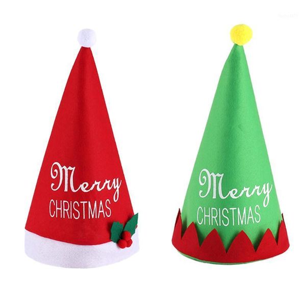 

fun christmas hat for adults children santa claus caps xmas new year decor ornaments christmas decorations for theme party1