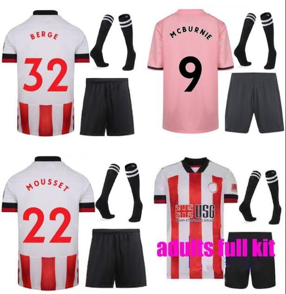 

mens 20 21 sheffield home 3rd soccer kits mousset mcburnie lundstram norwood sharp 2021 sheffield away united 2020 football shirts, Black