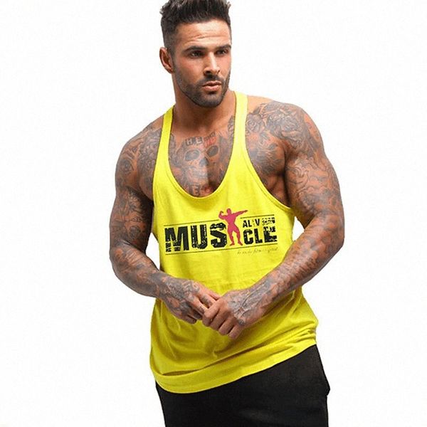 

men's tank graphic letter print sleeveless daily active white black blue l1vh#