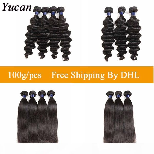 

перуанские волосы девственницы weaves extensions человеческие волосы 3 4шт. лот свободных глубоких двойных уток 8а капля доставка натуральны, Black