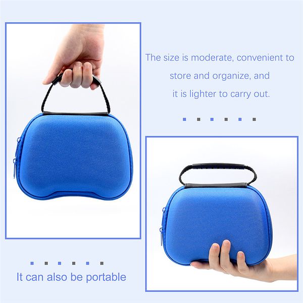 

ps5 game controller storage bag deluxe carrying case hard protective box for playstation 5 wireless game controller ps5 accessories