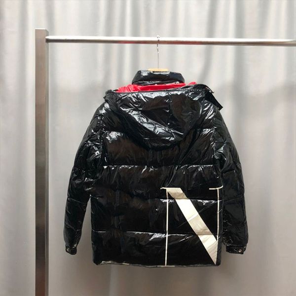 

removable hat keep warm duck down coat winter down jacket parka for men black womens down jacket hooded coat fashion