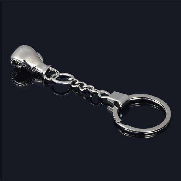 

tiny boxing gloves key chain bag pendant diy men's fighting jewelry car key ring sports fist keychain boxer gift souvenir wmties