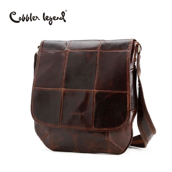 

cobbler legend 2018 genuine leather crossbody bags for men casual male shoulder bags for men brand handbag