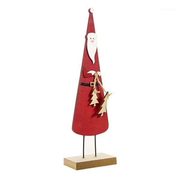 

decorations 3d wooden home snowman dispaly craft kids gifts party christmas printed santa claus ornament table