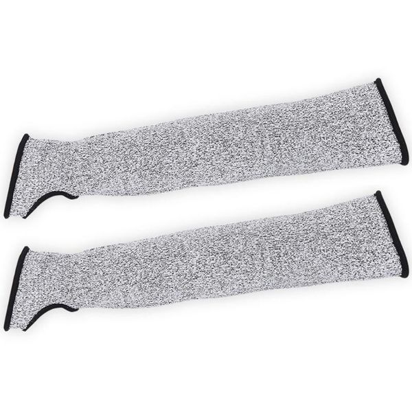 

elbow & knee pads 50pairs cut resistant sleeve, Black;gray