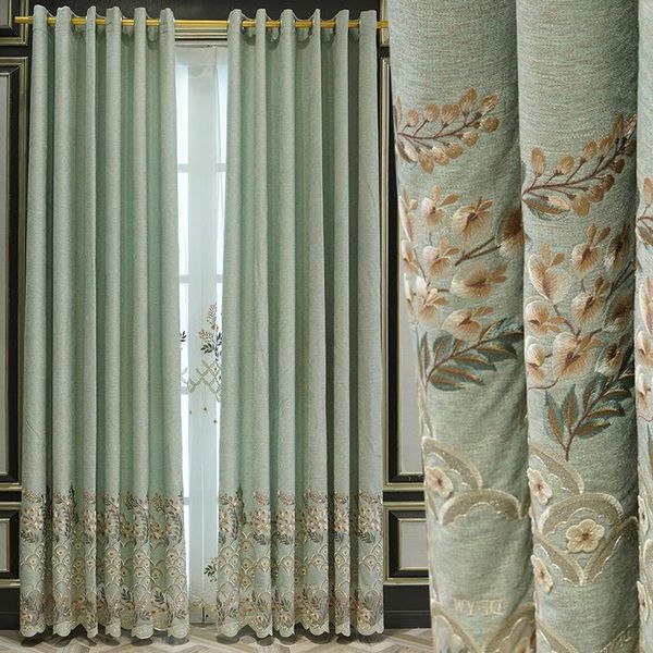 

bronzing embossed texture velvet velvet curtain shading custom light luxury nordic curtains for living room bedroom dining room