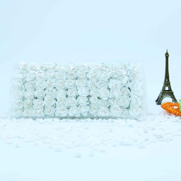 

vinamit 144 мини милая розовая бумага ручной работы искусственные цветы для свадебных украшений diy подарочный венок скрапбукинг ремесел цве