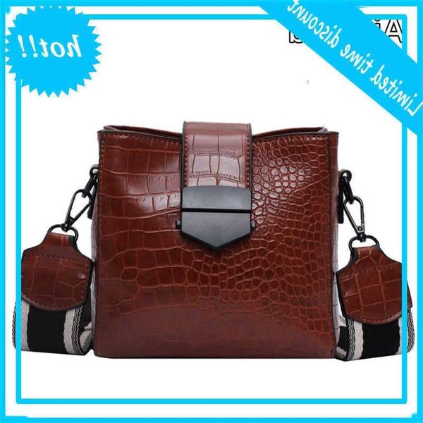

fashion crocodile pattern handbag pu leather shoulder bags famous brand designer pockets women casual sac a main
