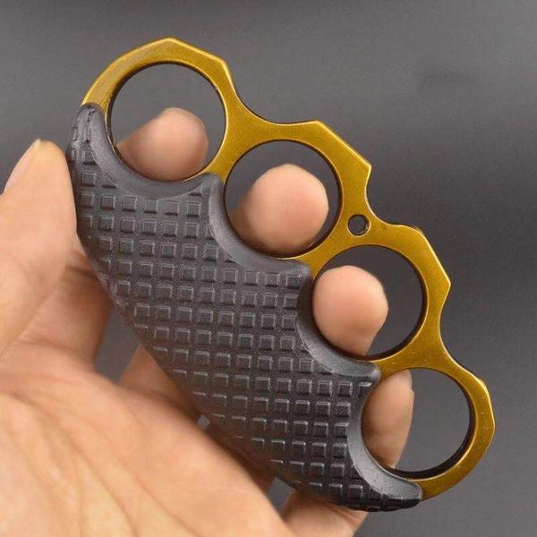 

New glass fiber alloy finger tiger four finger self defense weapon four finger self defense hand brace aluminum alloy self defense equipme5