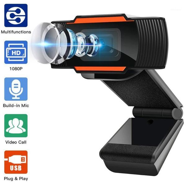 

webcams webcam 1080p 720p 480p full hd web camera built-in microphone usb plug cam for pc computer mac lapdeskyoutube skype1