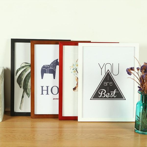 

frames 1pcs solid wood po frame picture for paintings wholesale1