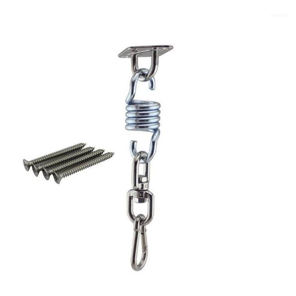 

stainless steel hook clasp ceiling hanger for hammock swing chairs hanging seat accessories kit for ceiling indoor outdoor1