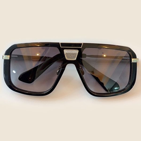 

fashionable new men's large sunglasses of square sun mark vintage for man qnzd, White;black