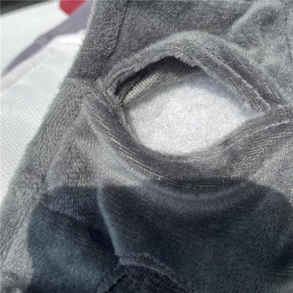 

stock winter face solid color us anti-dust cotton warm breathable velvet party masks reusable washable mouth cover with filter