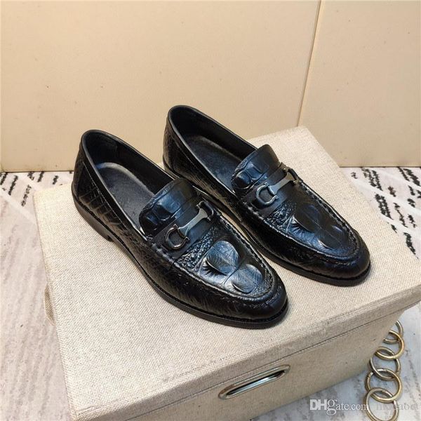 

q4 knitted genuine leather mens fashion business office dress shoes italian oxfords black square toe wedding party formal oxfords 22