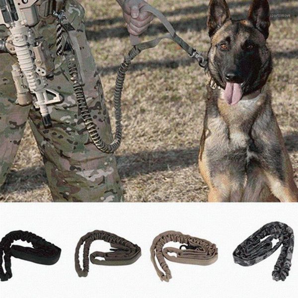 

dog collars & leashes leash 1000d nylon tactical training elastic pet multicolor yl9758161