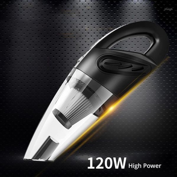 

vacuum cleaner car 4800pa strong power dc 12 volt 120w with handbag 4.8kpa cyclonic wet/dry auto portable vacuums cleaner 2 hepa1