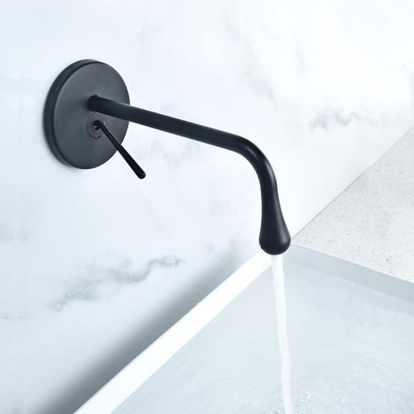 

bathroom sink faucets beiluode modern matte black basin faucet single handle brass surface cold and mixer water drop tap mp1001