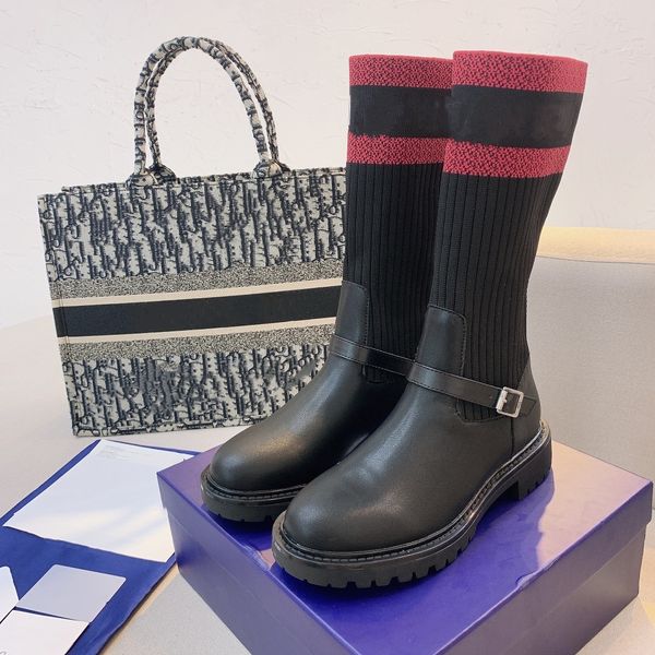 

горячая распродажа осень зима популярное oreo mid-long stratch women kerakers outsoor повседневная бренд обувь теплые дамы кружевные носки о, Black