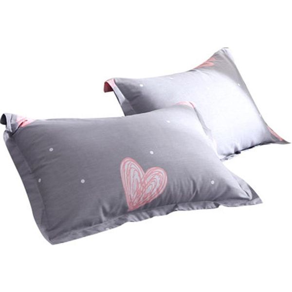 

pillow ezxaet cute neck with heart pattern